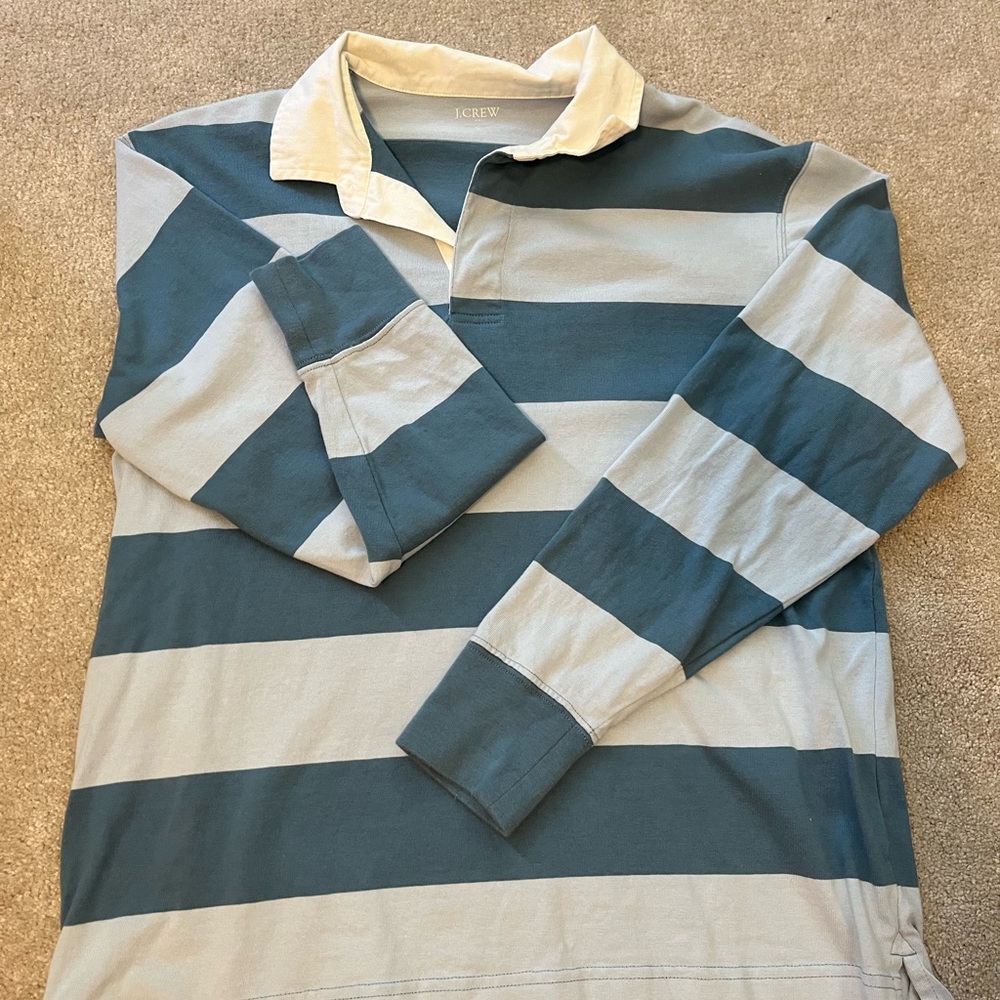 J.Crew striped Collared Shirt